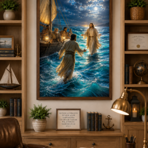 Walking on Water Canvas Print - 36x24